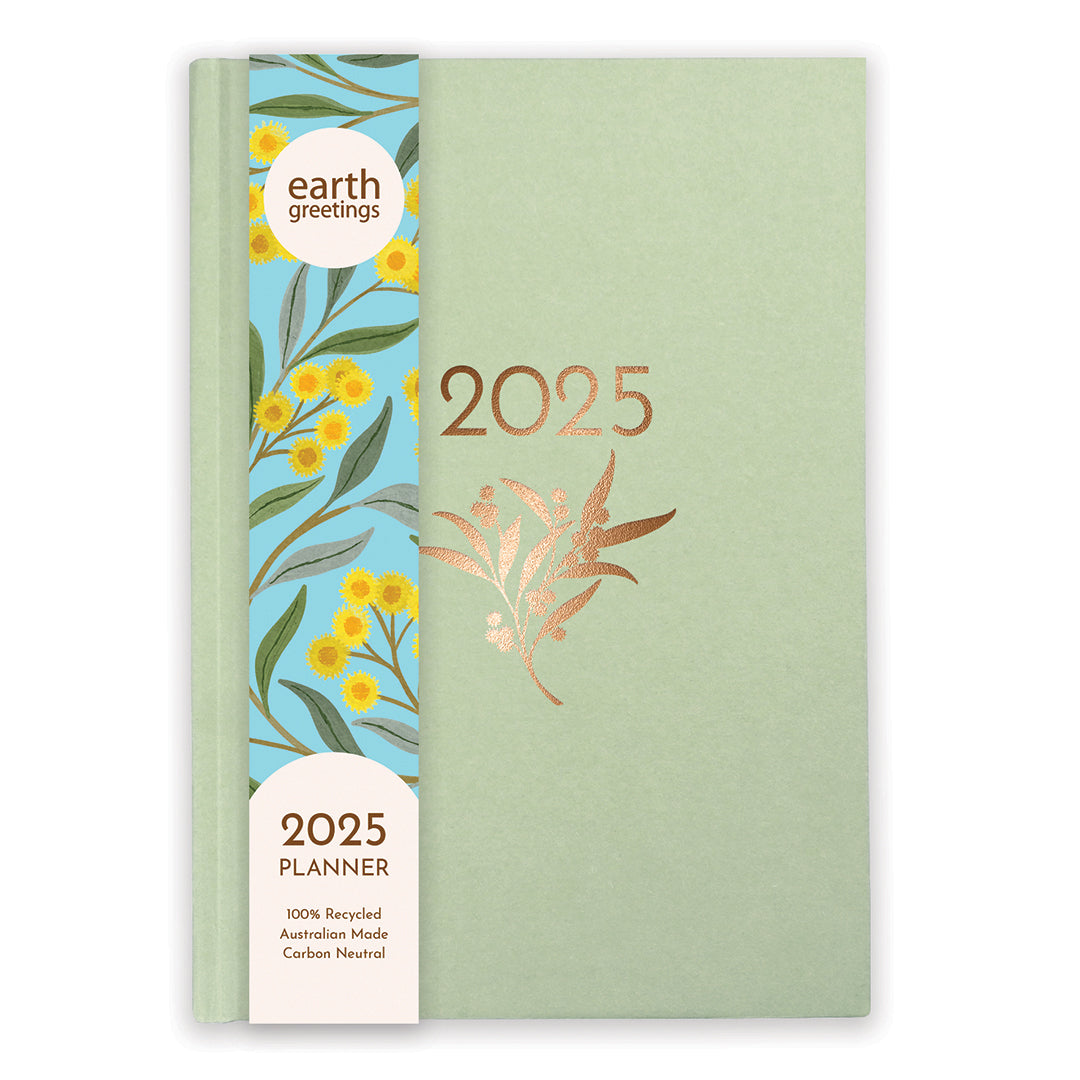 Earth Greetings 2025 Hardcover Diary and Planner