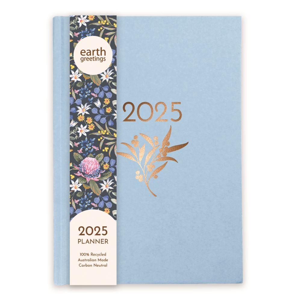 Earth Greetings 2025 Hardcover Diary and Planner