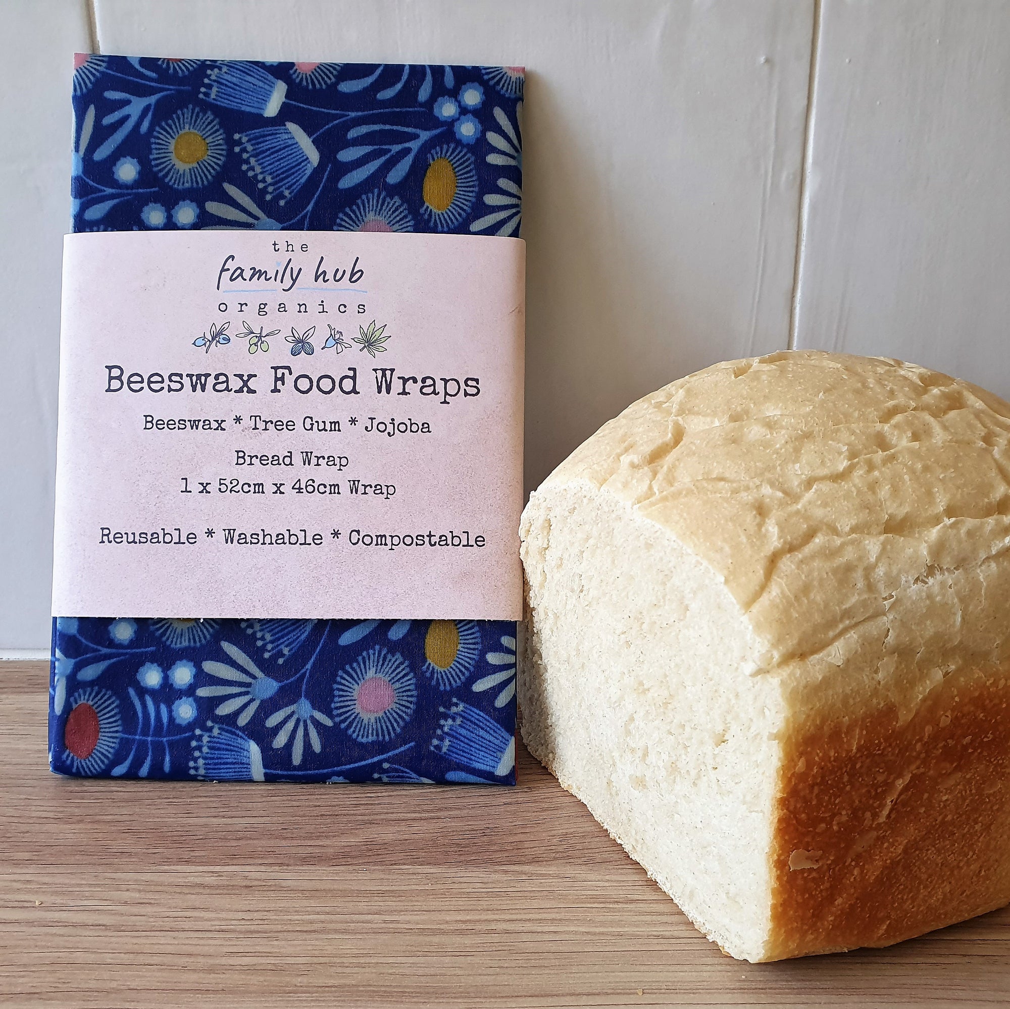 Beeswax Food Wraps for keeping Bread fresh