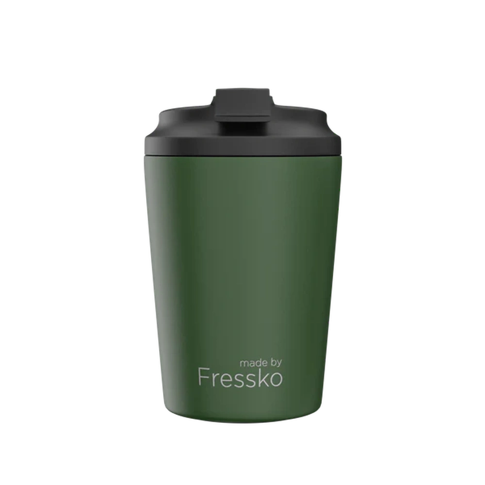 Fressko Ceramic Lined Bino (8oz) Coffee Cup in Khaki - Urban Revolution.