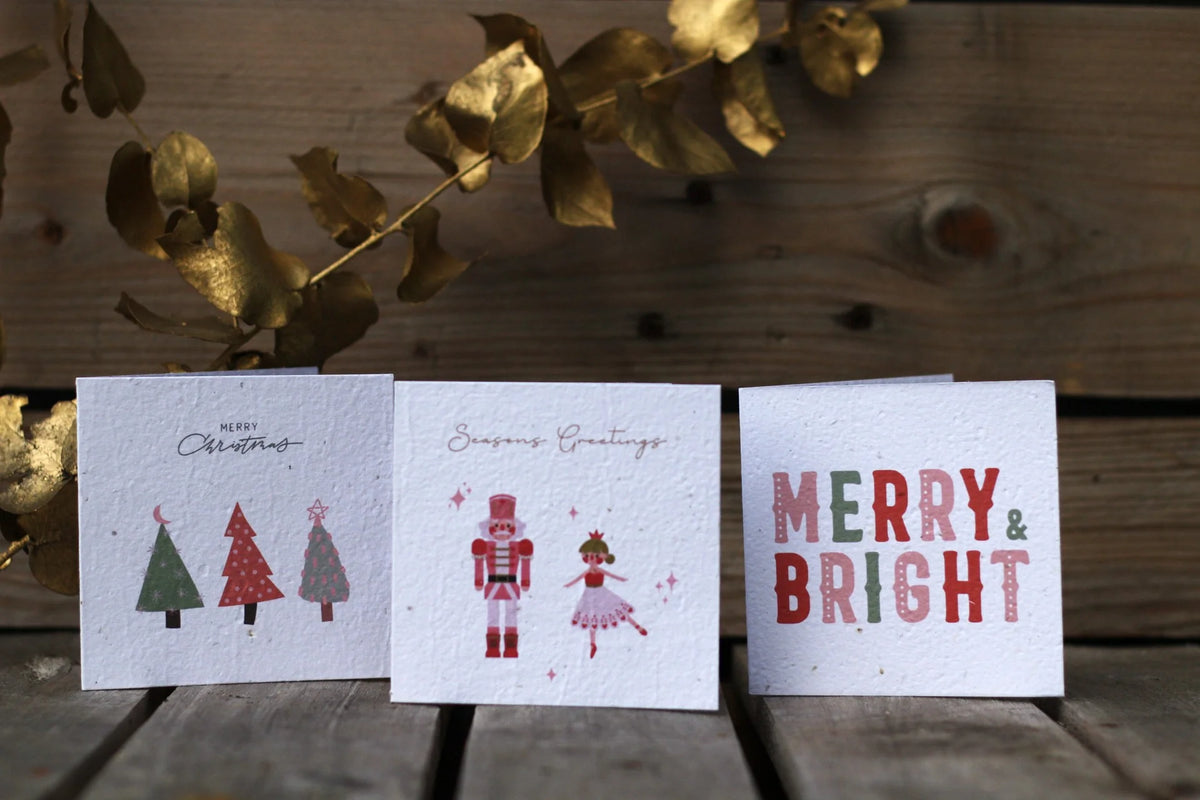 Plantable Christmas Cards by The Paper Daisy Co.