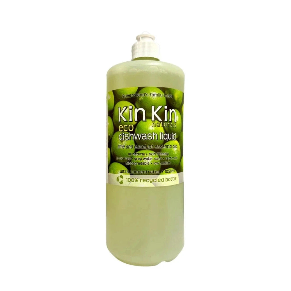 Kin Kin Eucalyptus &amp; Lime Dishwashing Liquid - 1050ml, Urban Revolution.