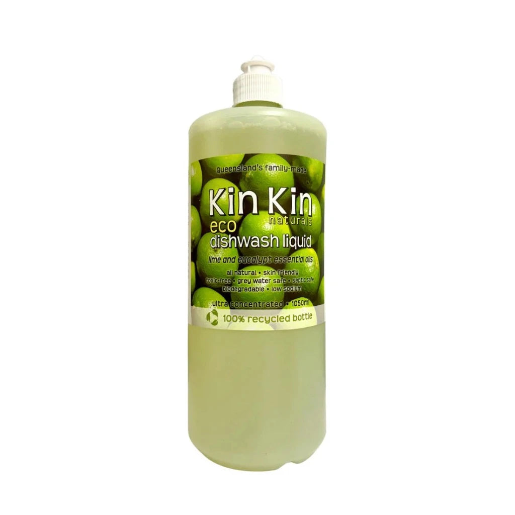 Kin Kin Eucalyptus & Lime Dishwashing Liquid - 1050ml, Urban Revolution.