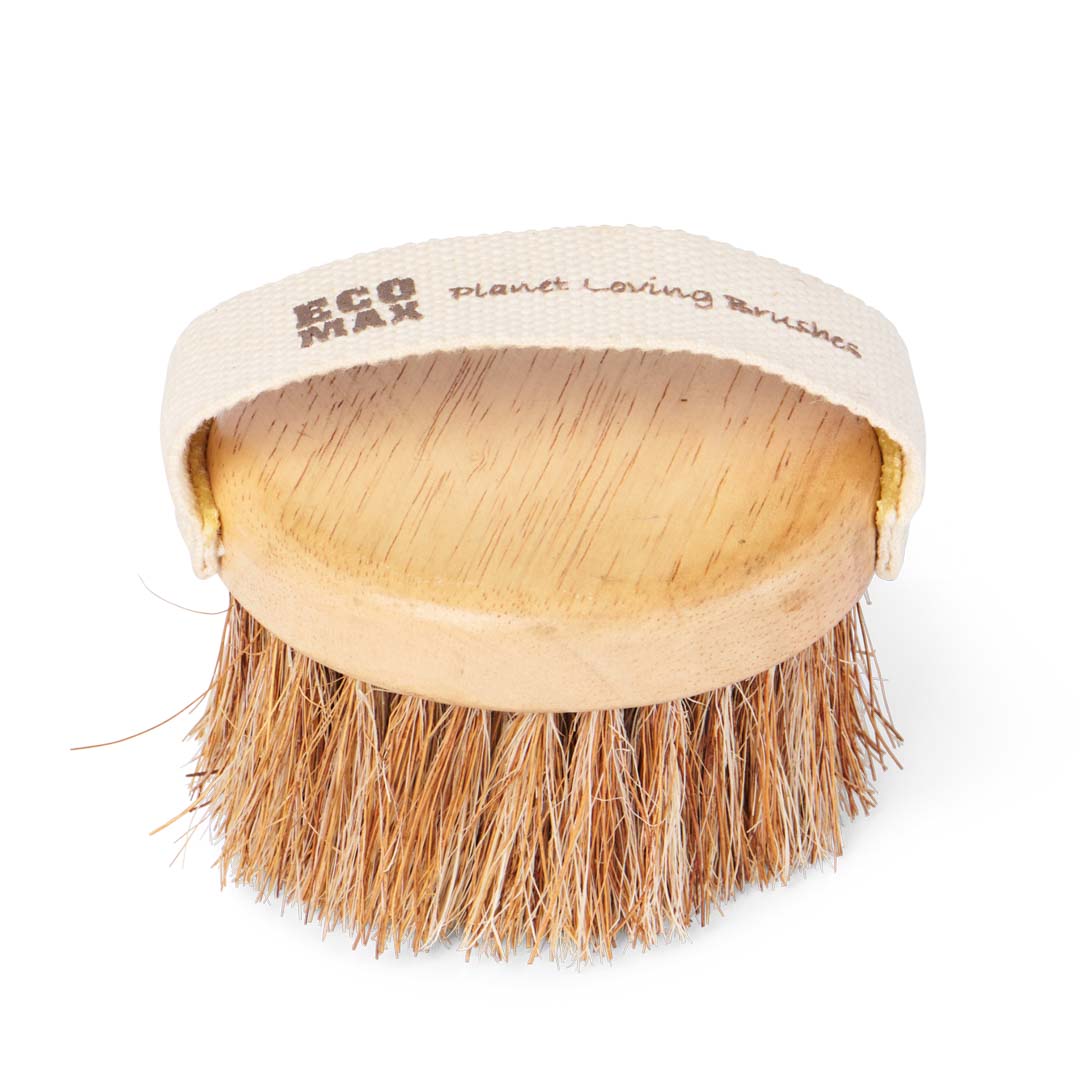 Eco Max round body brush to use dry or wet