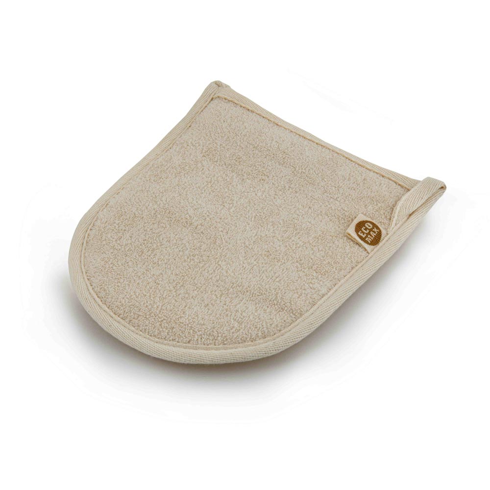 Eco Max Organic Cotton and Loofah Bath Mitt