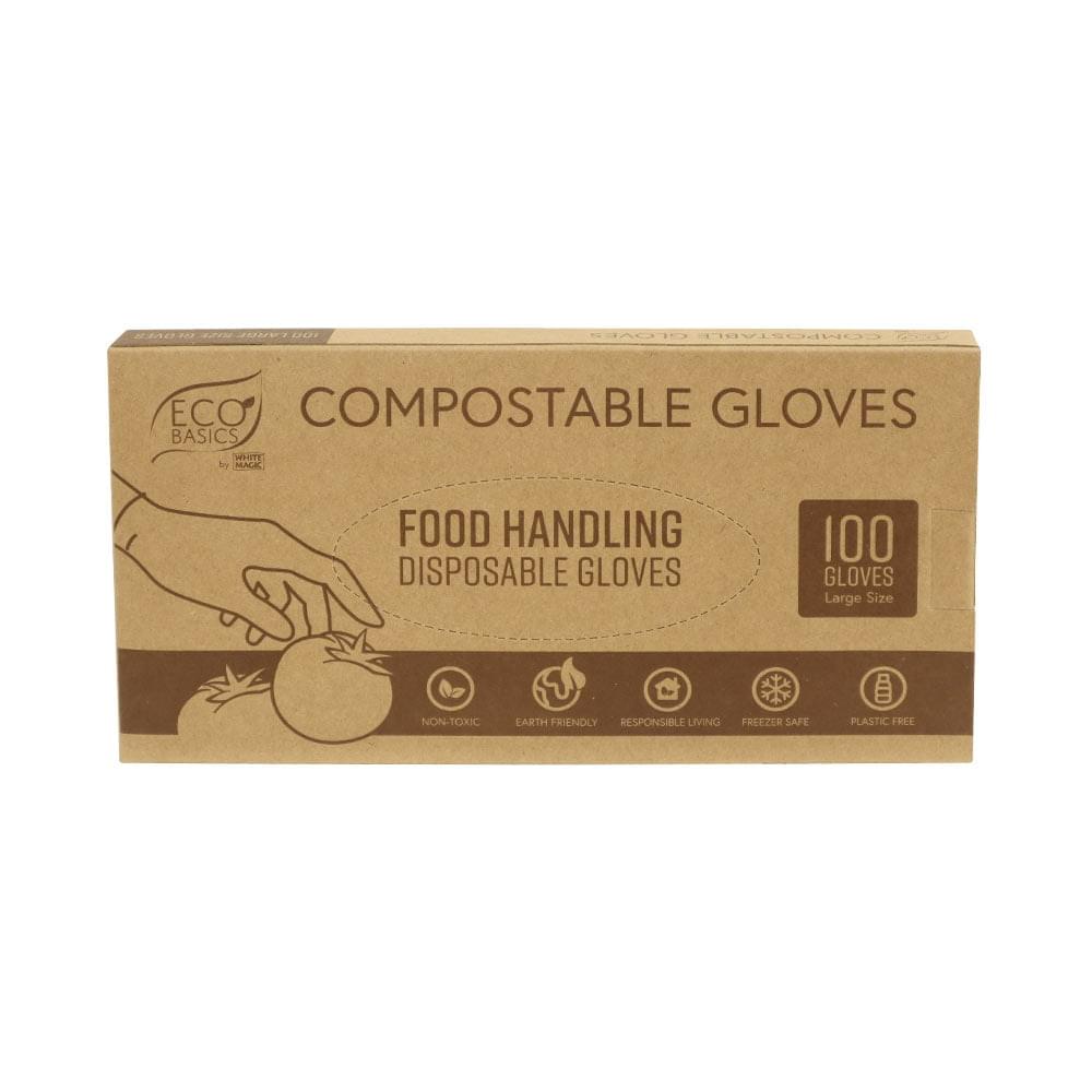 Disposable gloves that are plastic free and toxic free