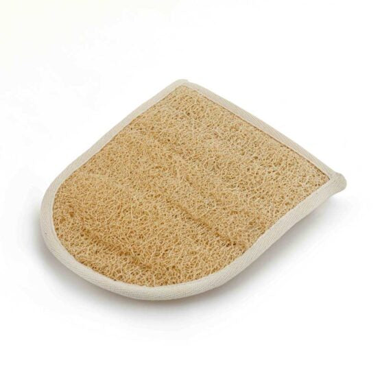 Eco Max Natural Loofah Bath Mitt Loofah 
Side