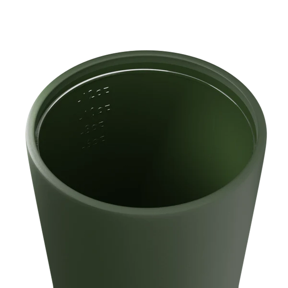 Inner View of Ceramic Lined Camino Cup By Fressko in Khaki, Urban Revolution.