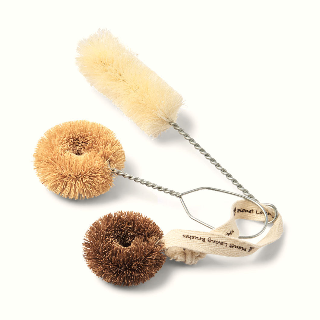 Eco Max Kid&#39;s Sensory Kitchen Playset - Set of 3 Brushes