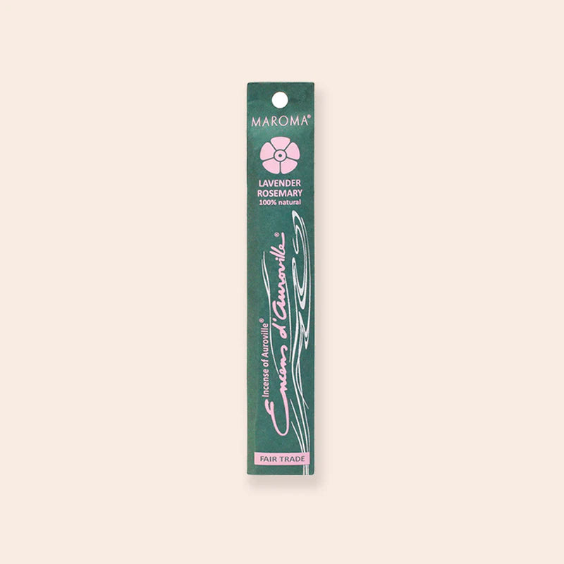 Maroma 100% Natural Incense Sticks 10pk - Lavender Rosemary