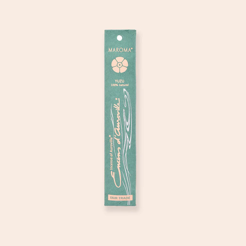 Maroma 100% Natural Incense Sticks 10pk - Yuzu