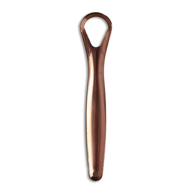 Minimalist Copper Tongue Scraper