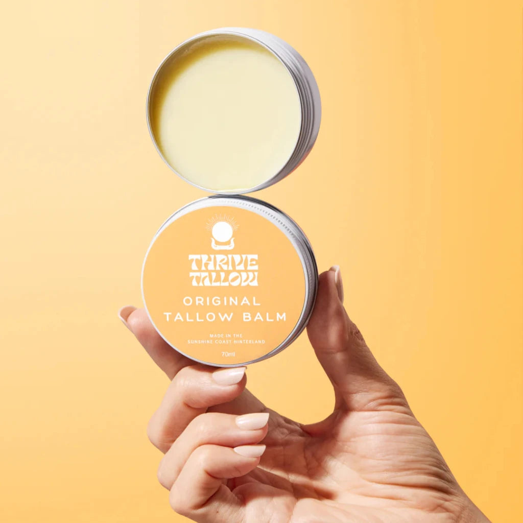 Original Tallow Balm in Tin from Thrive Tallow.