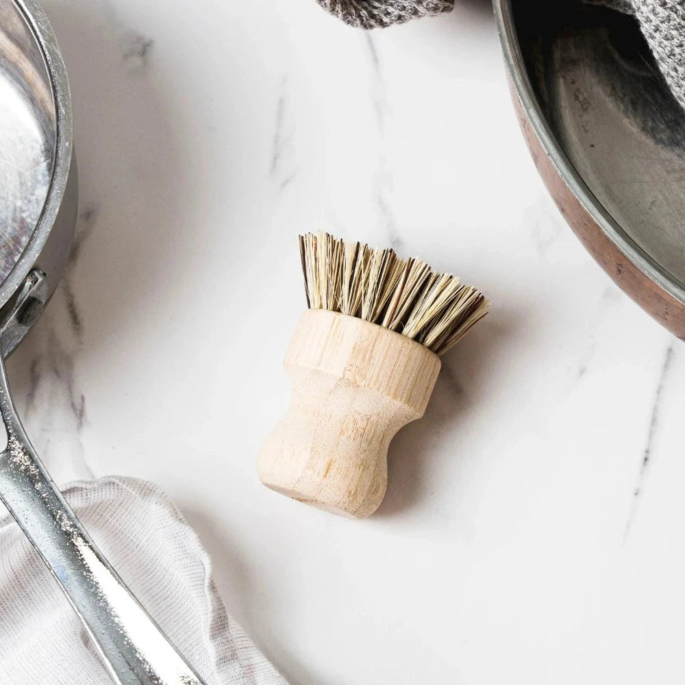 Ever Eco Bamboo Pot Brush with Natural Bristles, Urban Revolution.