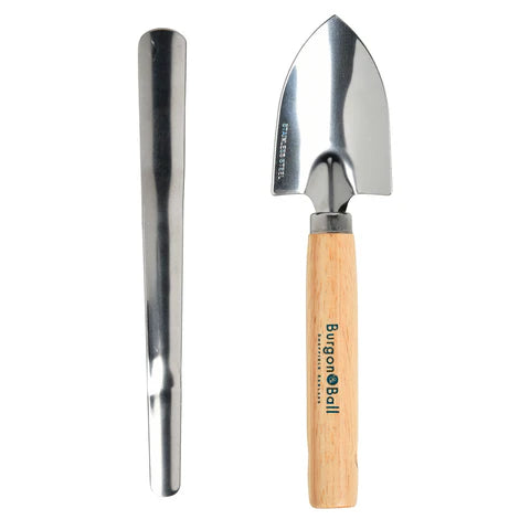 Burgon &amp; Ball trowel and dibber potting tool set