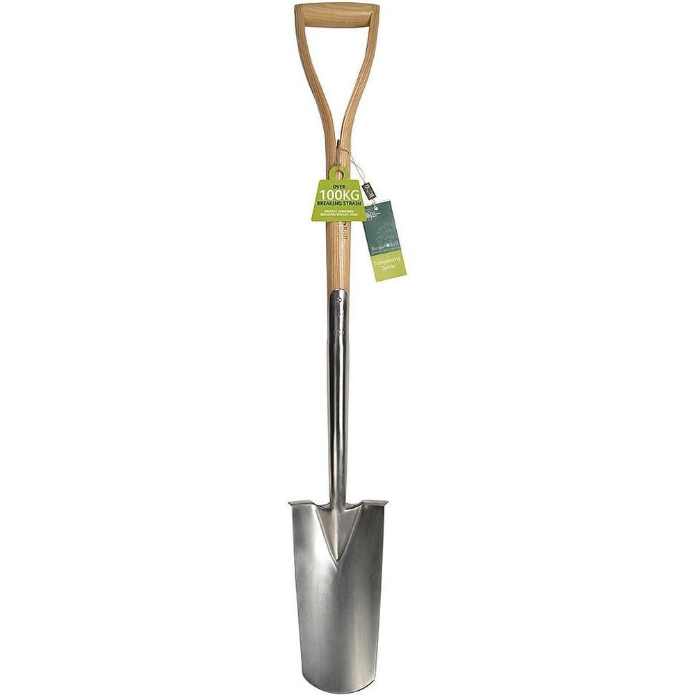 Stainless Steel Transplanting Spade by Burgon &amp; Ball