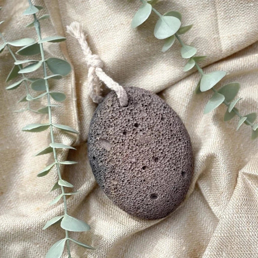 100% Natural Volcanic Pumice Stone on Hanging Roap, Urban Revolution