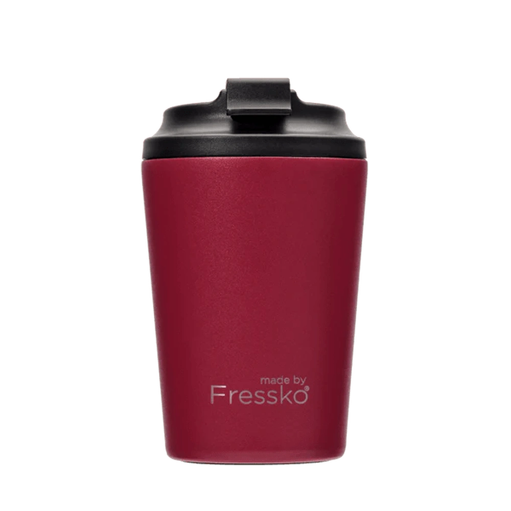 The Camino 340ml (12oz) Insulated Coffee Cup in Rouge, by Fressko - Urban Revolution