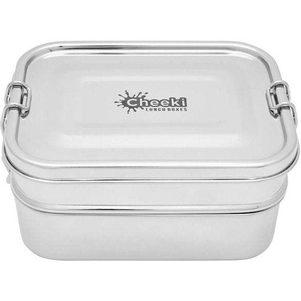 Lunch Box Double Stack - 1L - Stainless Steel